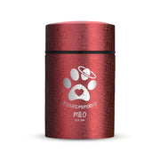 Custom Compact Mini Keepsake Cat Urn - Stainless Steel - Textured Finish - 8 Cubic Inch