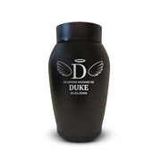 Custom Pet Urn for Dogs - Laser Engraved Stainless Steel Urn - Up to 50lbs of Ashes