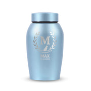 Custom Pet Urn for Dogs - Laser Engraved Stainless Steel Urn - Up to 50lbs of Ashes