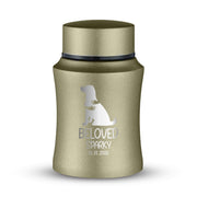 Custom Small Pet Urn for Small Dogs - Laser Engraved - Fit up to 10lbs - Powder Coated Stainless Steel Urn