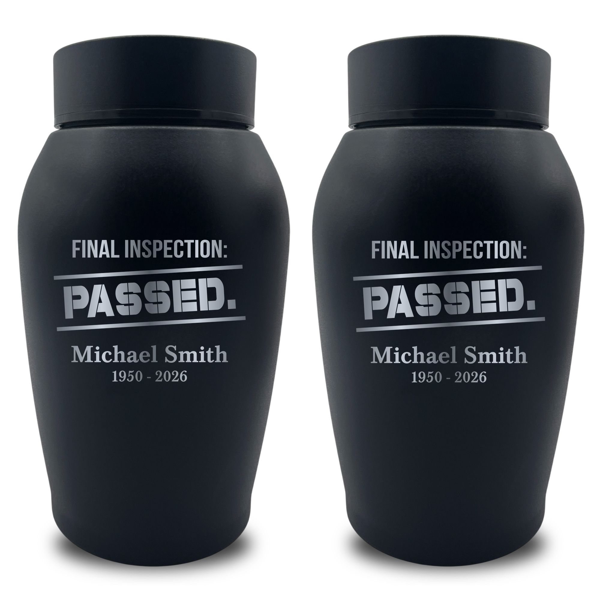 Small Human Cremation Urn for Ashes | Sharing Urn, 50 Cubic Inch | Car Mechanic Collection 1