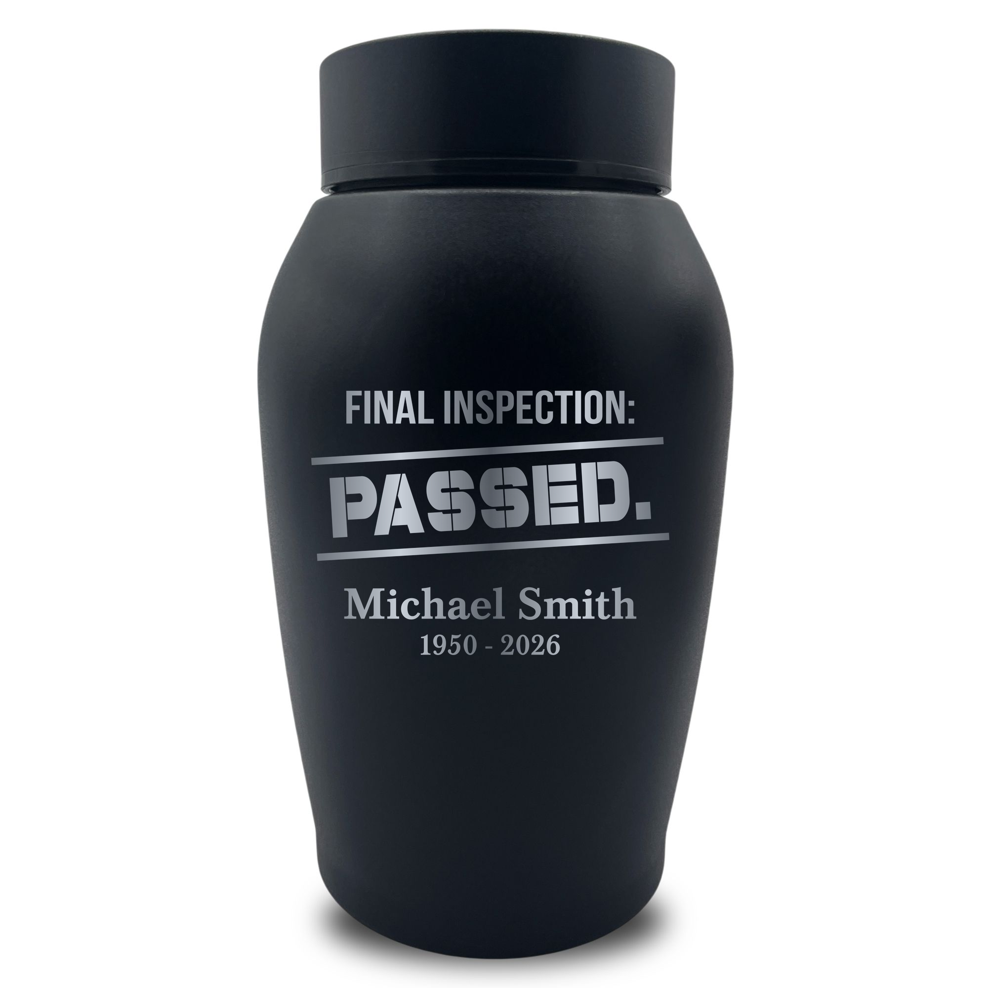 Small Human Cremation Urn for Ashes | Sharing Urn, 50 Cubic Inch | Car Mechanic Collection 1