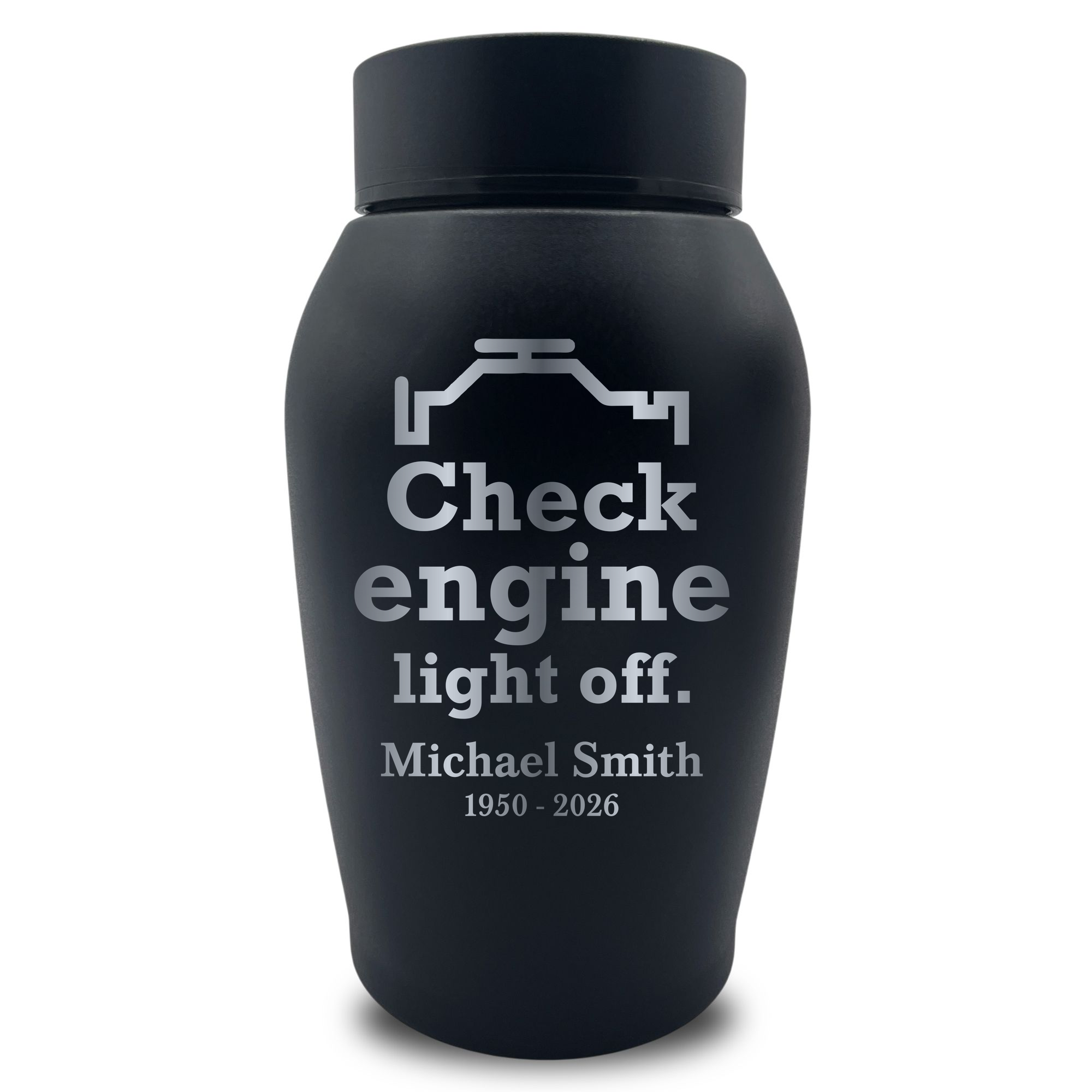 Small Human Cremation Urn for Ashes | Sharing Urn, 50 Cubic Inch | Car Mechanic Collection 2