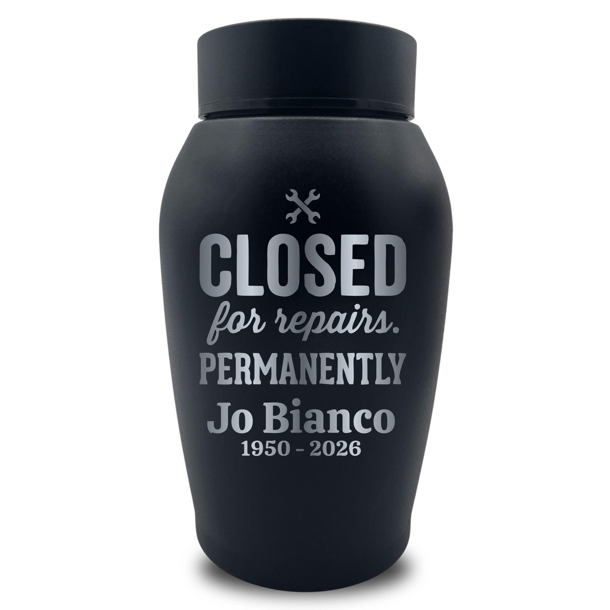 Small Human Cremation Urn for Ashes | Sharing Urn, 50 Cubic Inch | Car Mechanic Collection 3