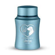 Powder Blue / Initial in Heart