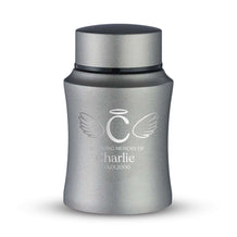 Gray / Cat - Letters with Angel Wings and Halo