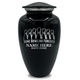 Splendor Human Cremation Urn - 200 Cubic Inch Capacity - Metal | Gone Bowling Tribute Collection