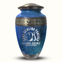 Blue / Gone Bowling Forever 3 Circular Typo