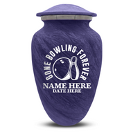 Purple / Gone Bowling Forever 3 Circular Typo