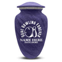 Purple / Gone Bowling Forever 3 Circular Typo