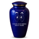 Splendor Human Cremation Urn – 200 Cubic Inch Capacity – Metal | Funny Eyes