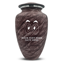 Burgundy / Googly Eyes 1