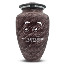 Burgundy / Googly Eyes 3