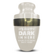 Elite Human Cremation Urn - 200 Cubic Inch - Aluminum with Gold Inlay | Just Funny Memorial