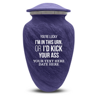Purple / You're Lucky I'm in this Urns Or I'd Kick Your Ass 2