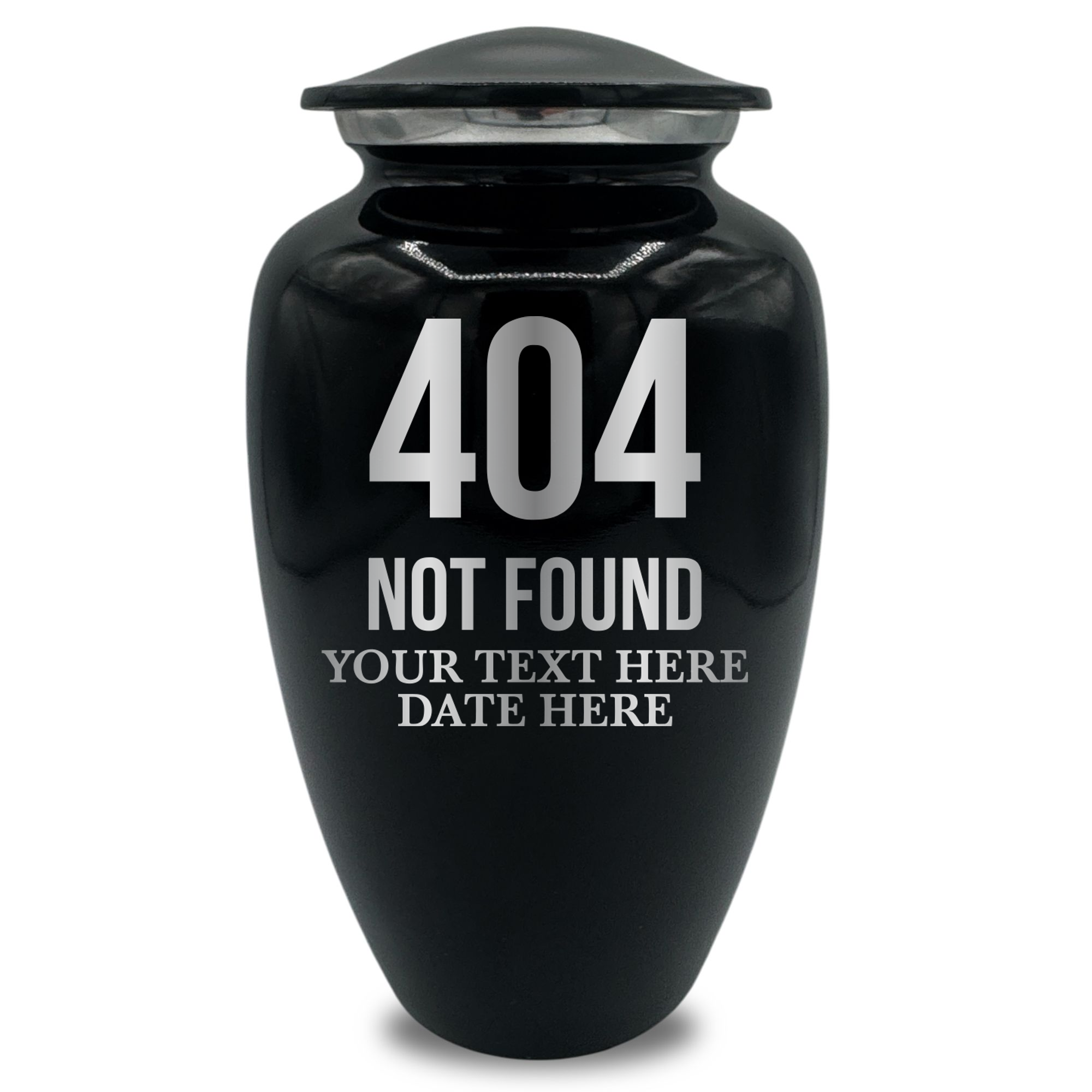 Splendor Human Cremation Urn – 200 Cubic Inch Capacity – Metal | Tech Humor