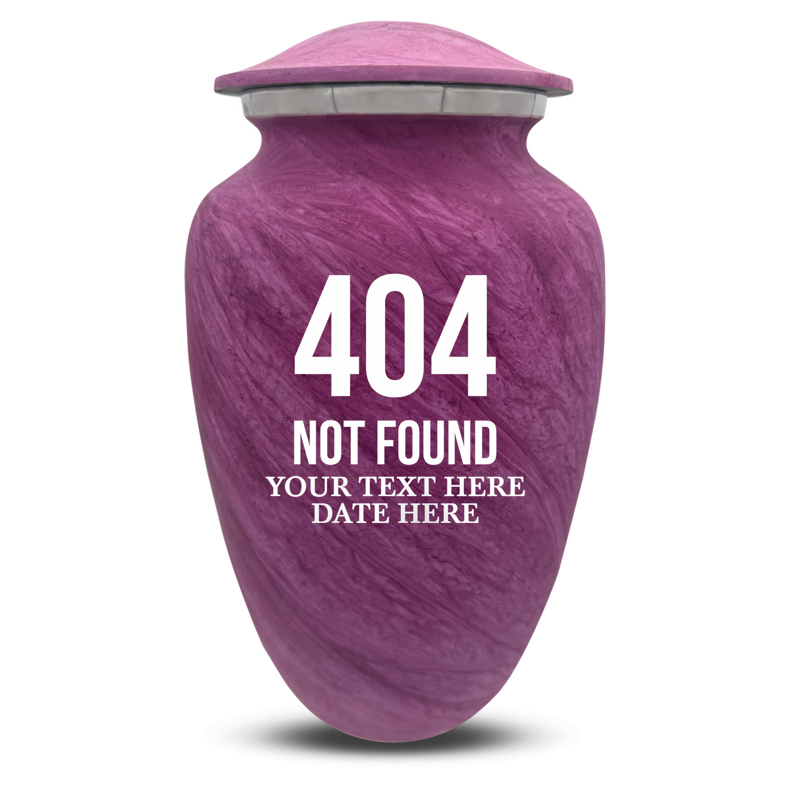 Custom Human Urns - Soft Whisper Collection - Funny Tech Design - Distressed Finish - 200 Cubic Inch
