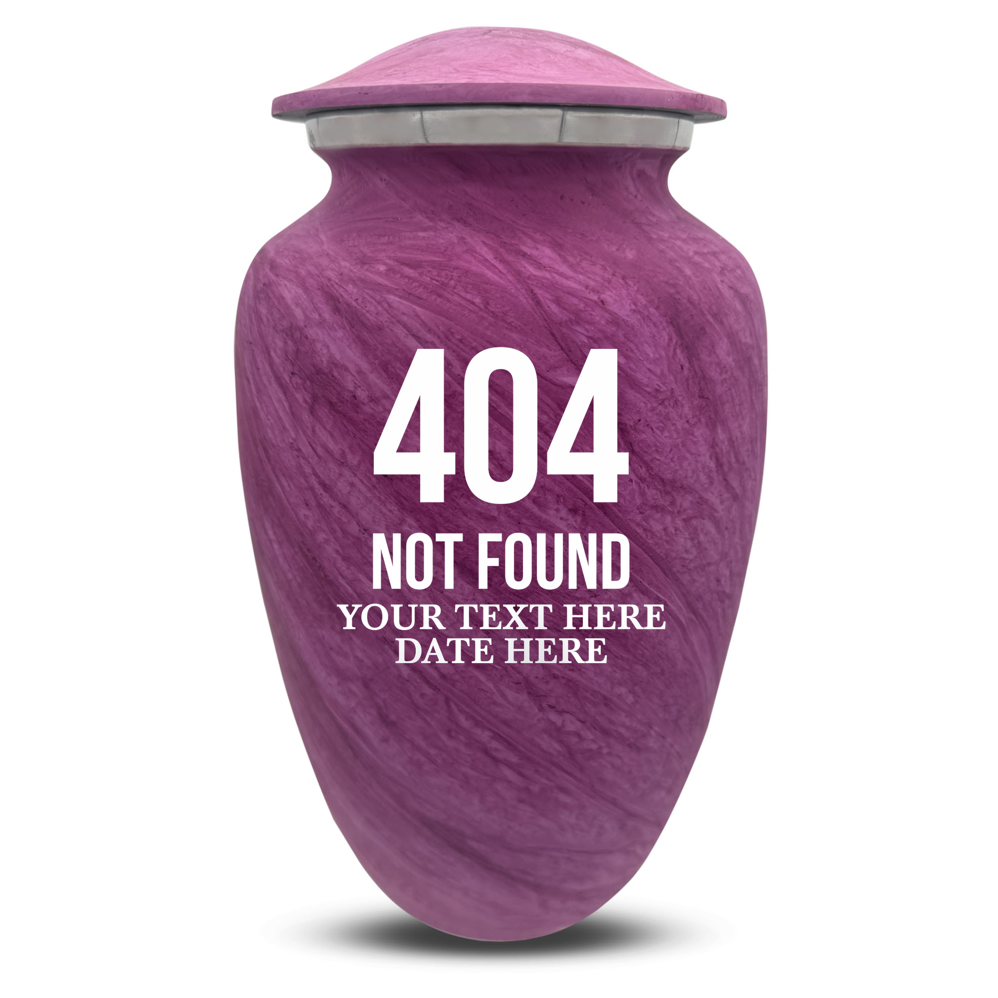 Custom Human Urns - Soft Whisper Collection - Funny Tech Design - Distressed Finish - 200 Cubic Inch