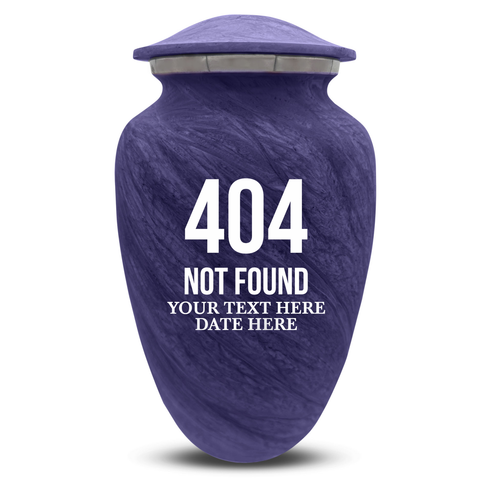 Custom Human Urns - Soft Whisper Collection - Funny Tech Design - Distressed Finish - 200 Cubic Inch