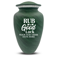Green / Rub For Good Luck
