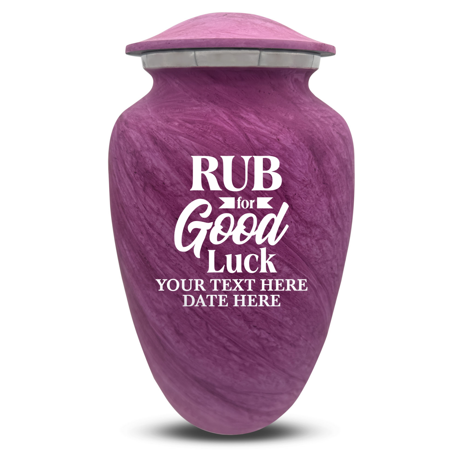Custom Human Urns - Soft Whisper Collection - Just Funny Design - Distressed Finish - 200 Cubic Inch