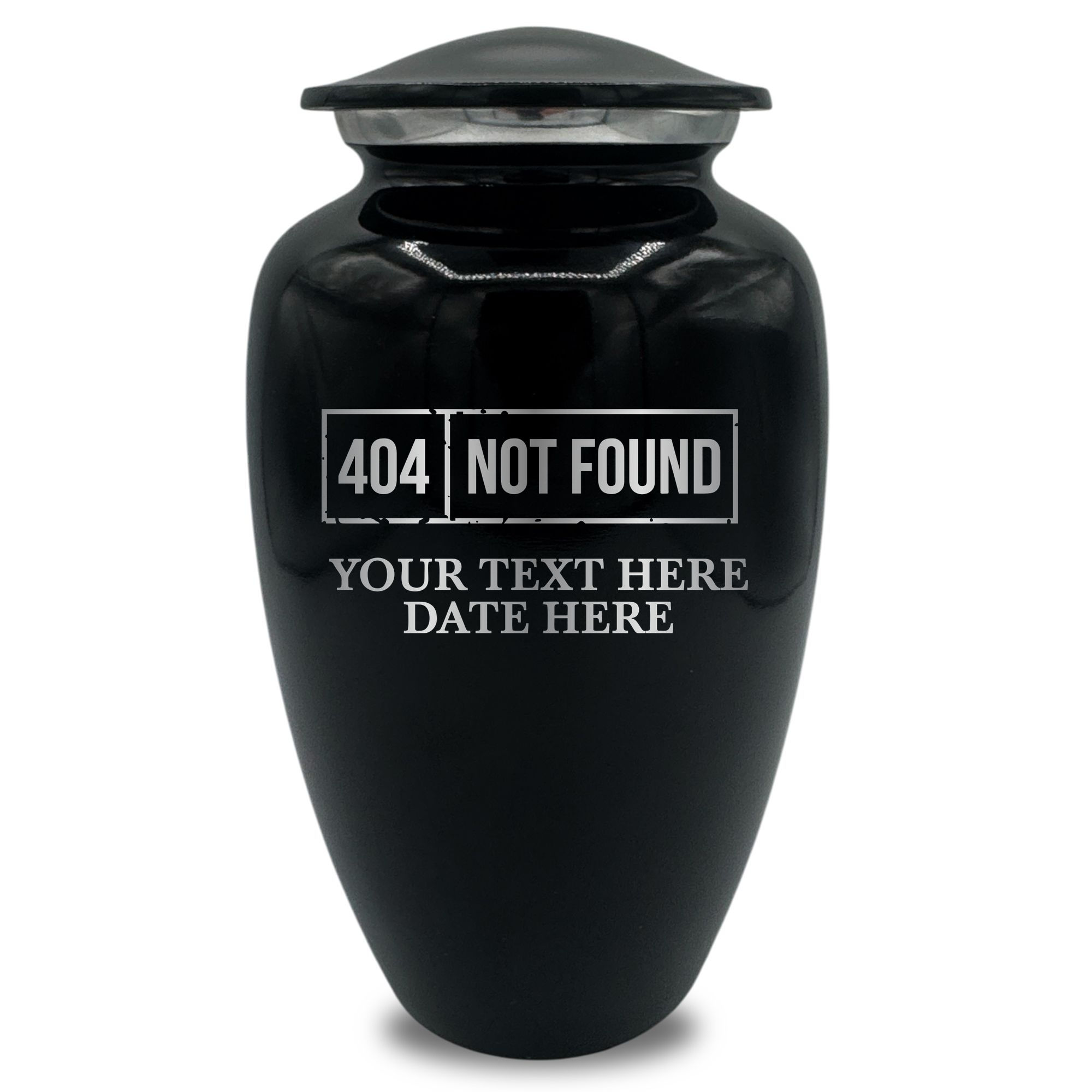 Splendor Human Cremation Urn – 200 Cubic Inch Capacity – Metal | Tech Humor