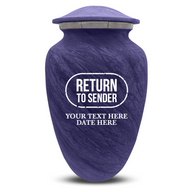 Purple / Return to Sender Oblong