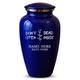 Splendor Human Cremation Urn - 200 Cubic Inch Capacity - Metal | Funny Pop Culture Collection