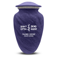 Purple / Don't Open Dead Inside With Zombie Hands