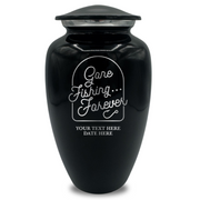 Splendor Human Cremation Urn - 200 Cubic Inch Capacity - Metal | Fisherman Tribute Collection