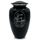 Splendor Human Cremation Urn - 200 Cubic Inch Capacity - Metal | Fisherman Tribute Collection