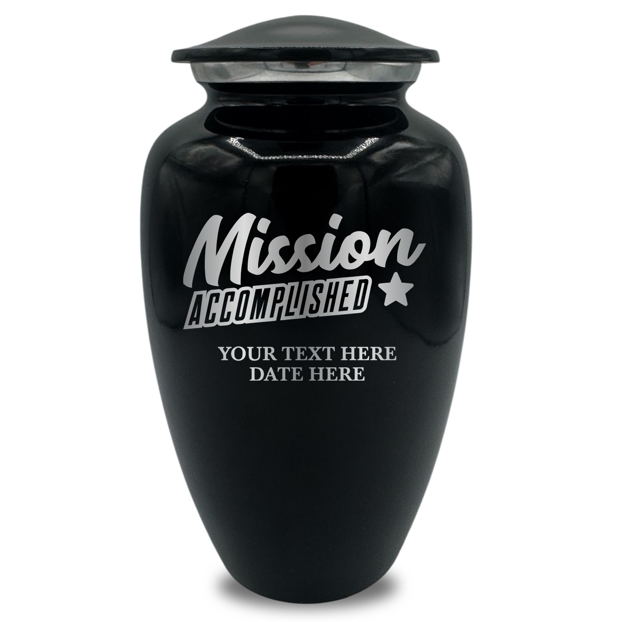 Splendor Human Cremation Urn – 200 Cubic Inch Capacity – Metal | Fantasy Memorial