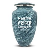 Blue / Modestly Priced Receptacle