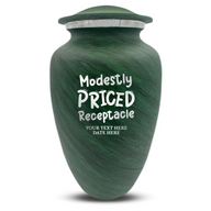 Green / Modestly Priced Receptacle