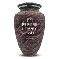 Burgundy / Please Leave a Message