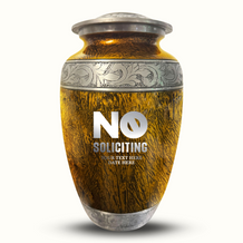 Gold / No Soliciting