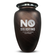 Brown / No Soliciting