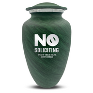 Green / No Soliciting