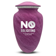 Pink / No Soliciting