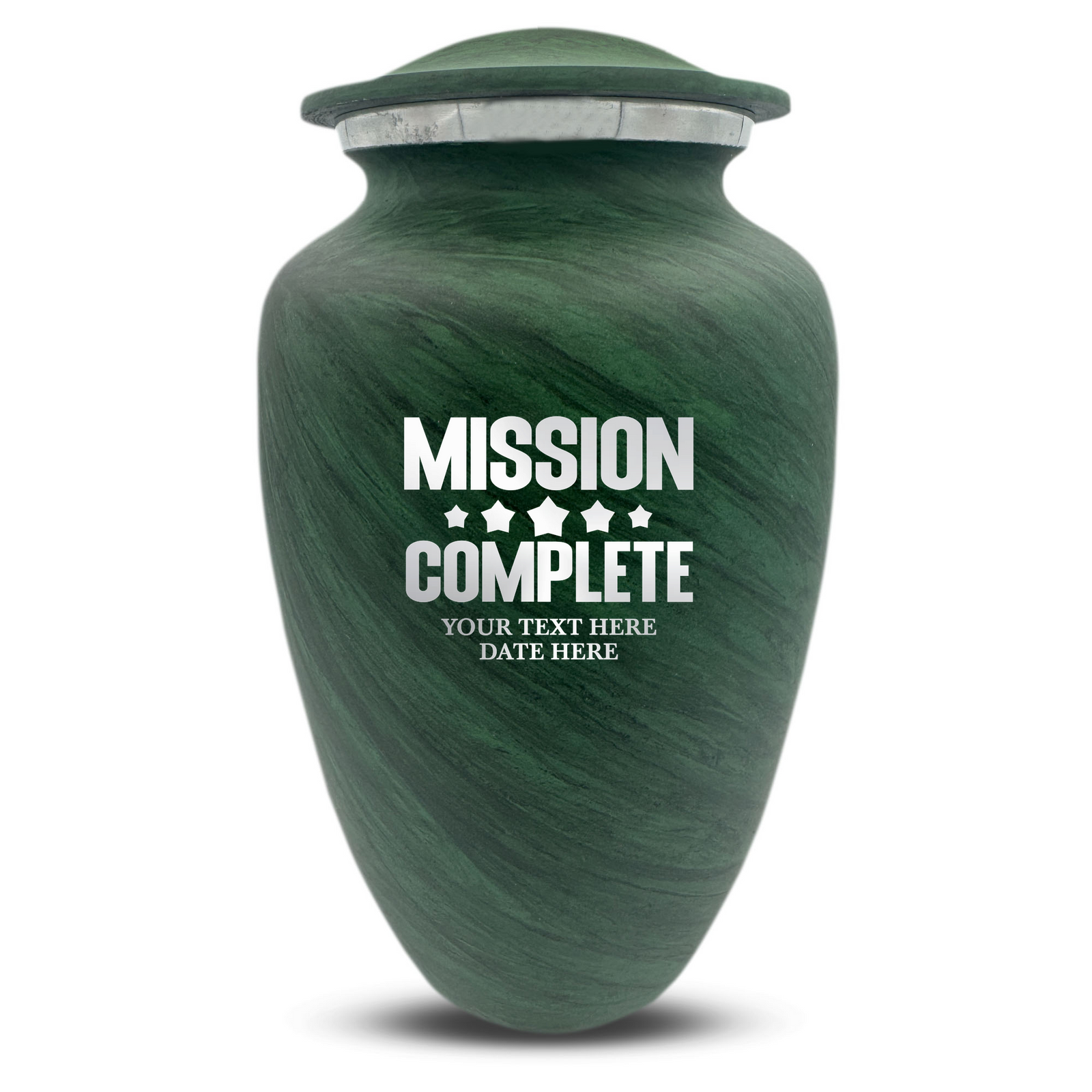 Custom Human Urns - Soft Whisper Collection - Funny Gaming Design - Distressed Finish - 200 Cubic Inch