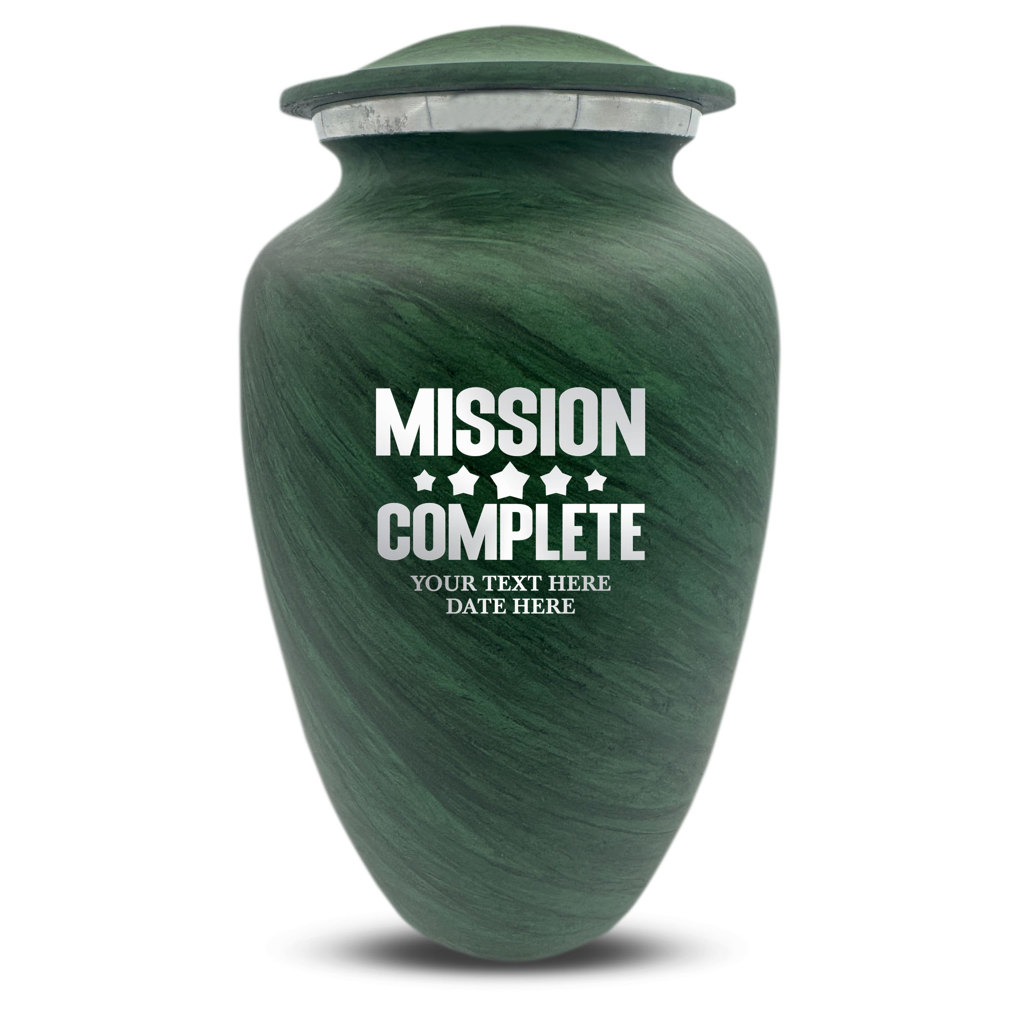 Custom Human Urns - Soft Whisper Collection - Funny Gaming Design - Distressed Finish - 200 Cubic Inch