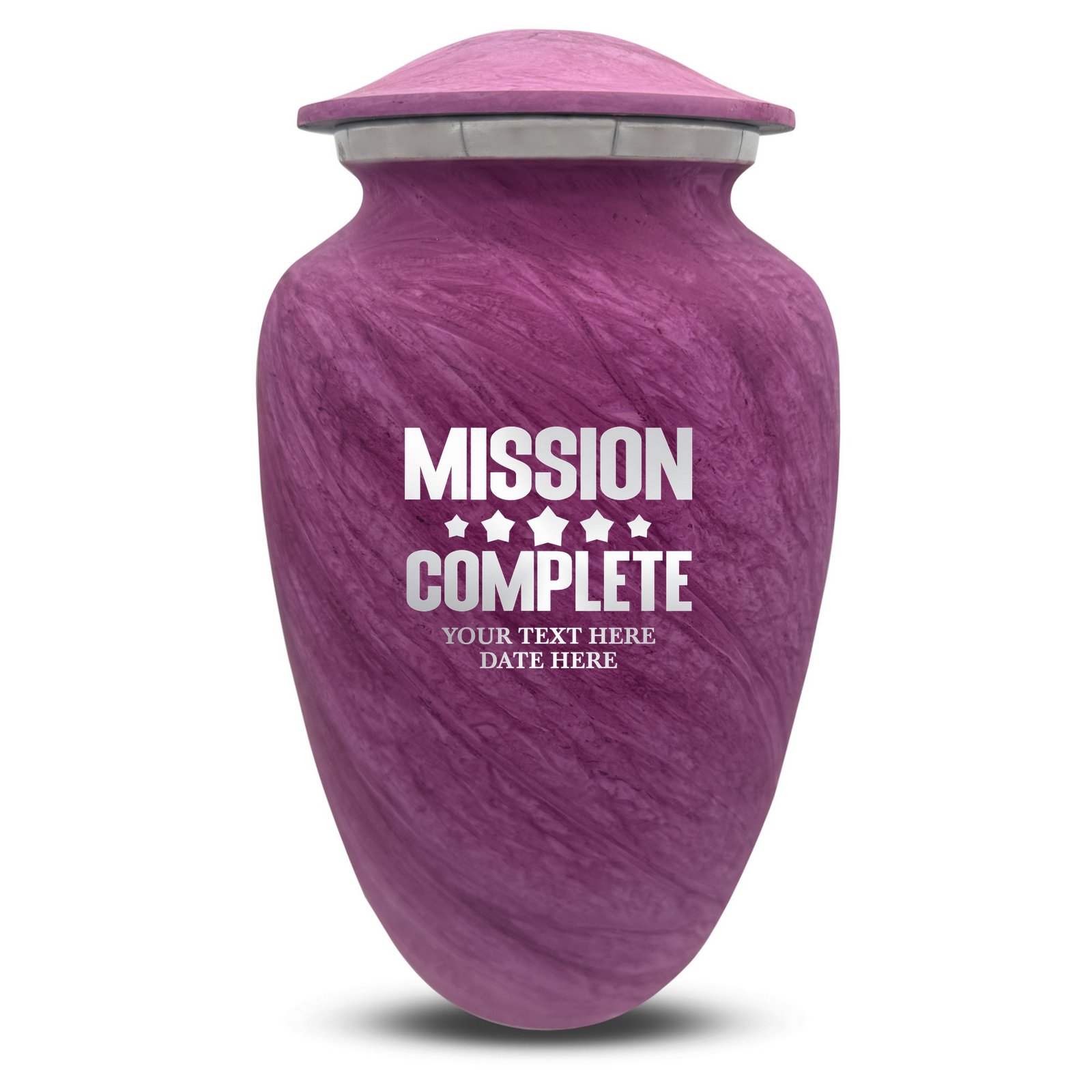 Custom Human Urns - Soft Whisper Collection - Funny Gaming Design - Distressed Finish - 200 Cubic Inch