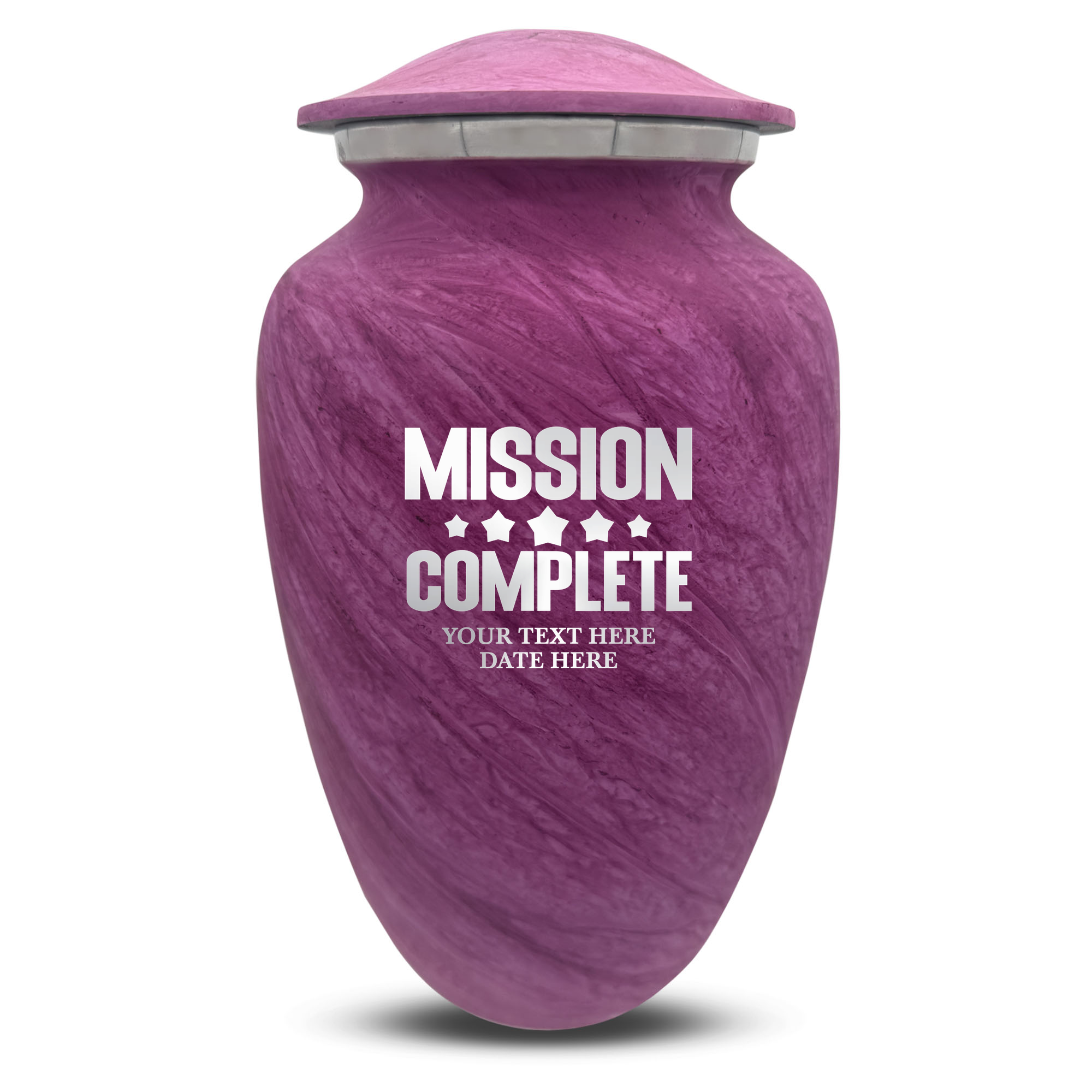 Custom Human Urns - Soft Whisper Collection - Funny Gaming Design - Distressed Finish - 200 Cubic Inch