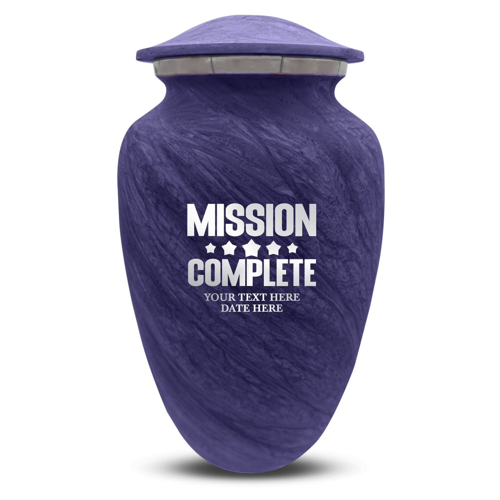 Custom Human Urns - Soft Whisper Collection - Funny Gaming Design - Distressed Finish - 200 Cubic Inch