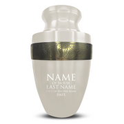 Custom Aluminum Human Urn - Funny Urn Design - Elite Collection with Gold Inlay - 200 Cubic Inch