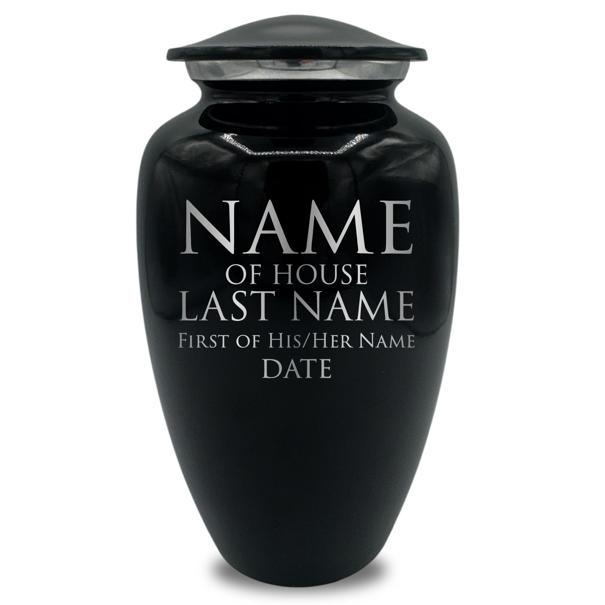 Splendor Human Cremation Urn – 200 Cubic Inch Capacity – Metal | Fantasy Memorial