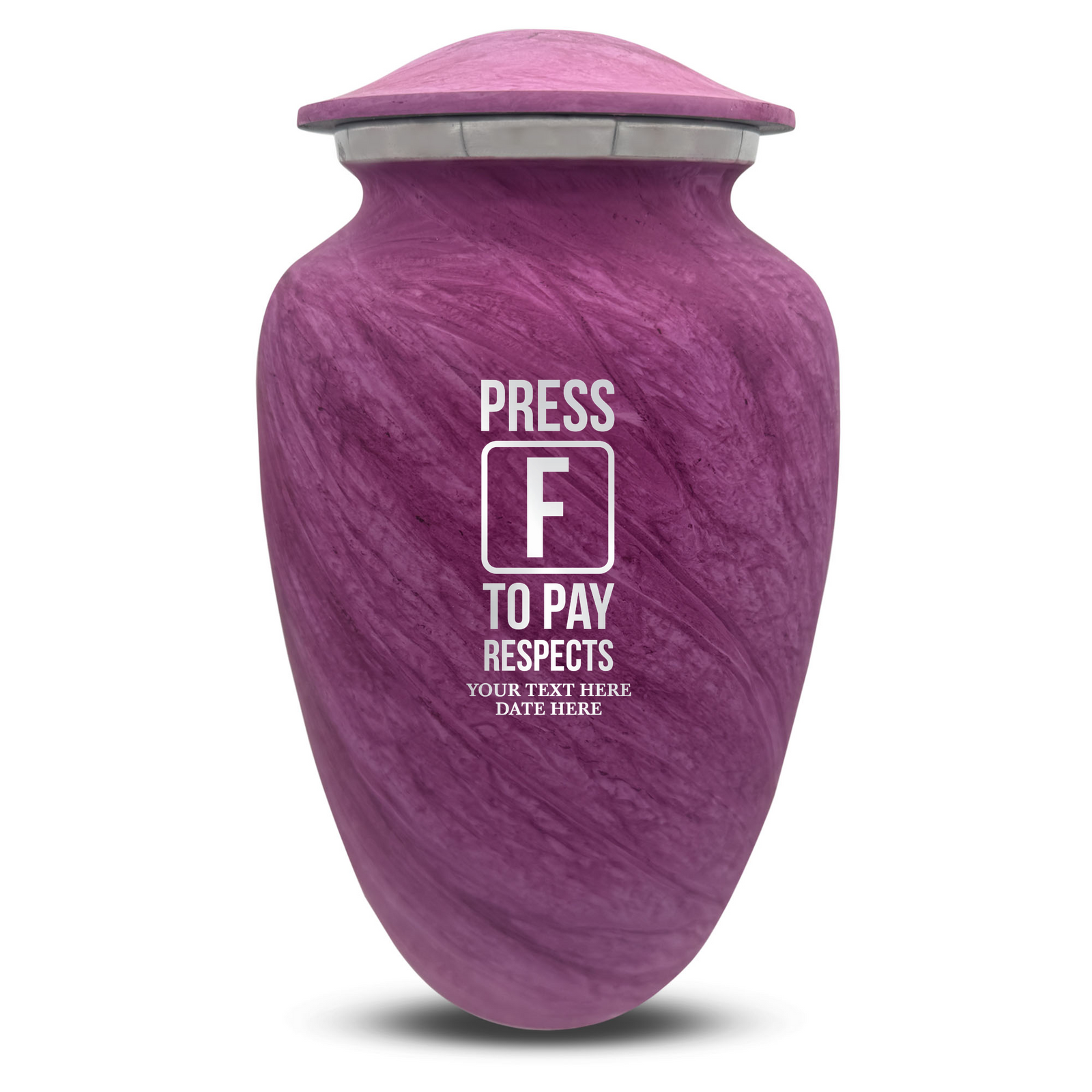 Custom Human Urns - Soft Whisper Collection - Funny Gaming Design - Distressed Finish - 200 Cubic Inch