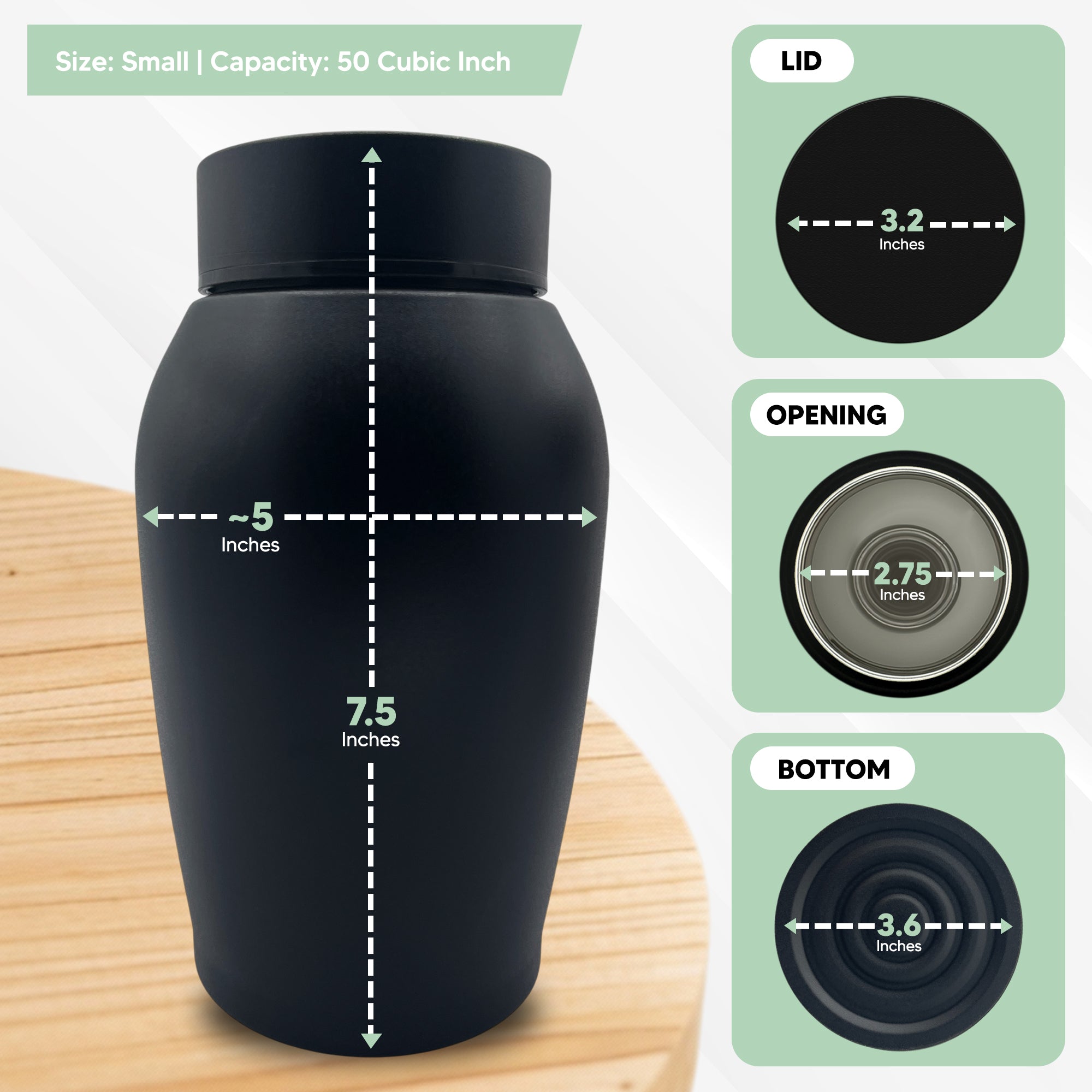 Small Human Cremation Urn for Ashes | Sharing Urn, 50 Cubic Inch | Car Mechanic Collection 1