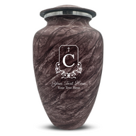 Burgundy / Headstone Shape 3