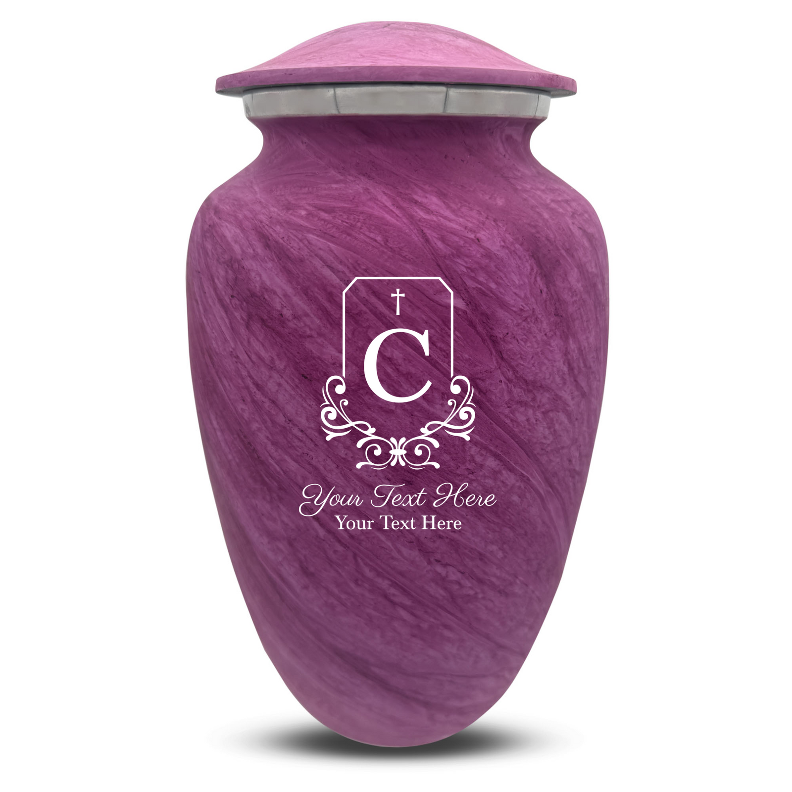 Custom Human Urns - Soft Whisper Collection - Headstone Shape Design - Distressed Finish - 200 Cubic Inch